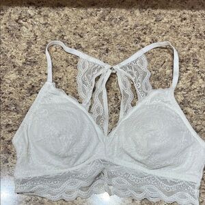 Maurices White Lace Bralette